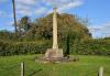 Chicheley war memorial cross in context