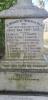 Names of the fallen on the Theberton war memorial 