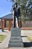 Figure of Montgomery atop square plinth