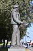 Figure of Montgomery atop square plinth