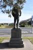 Figure of Montgomery atop square plinth