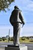 Figure of Montgomery atop square plinth