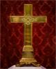 Brass altar cross