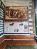 Close up of the information boards.