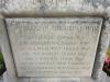 Carved tablet listing eight fatalities of the First World War