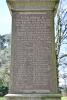 Obelisk on stepped square base