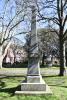 Polished marble obelisk