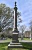 Polished granite column