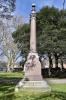 Polished granite column