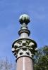 Polished granite column