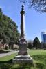 Polished granite column