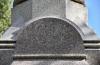 Polished granite column