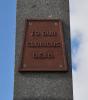 Obelisk Face 1 plaque detail