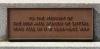 Top step face 1 plaque detail