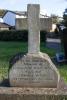 memorial to Lt. Com. A.W. Hughes, who was lost at sea on 12th November 1941.