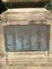 Enlargement of WW2 names plaque on rear face of obelisk