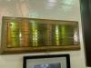 Explanatory brass plaque