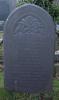Gravestone which includes the inscription for Thomas Jones, who died on the 5th June 1916, aged 21, when the H.M.S. Hampshire sank. The inscription is in Welsh.