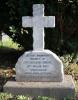 memorial to Private Alfred Jones who died in Fance on the 31st December 1915.