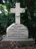 Memorial to Private John Eric Saunderson, who died in France on the 22nd August 1916.