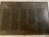 Roll of Honour 1914-18 and 1939-45