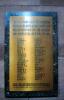 The Dedicatory PLaque