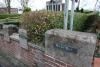 Front wall with examples of plaques of units in which the fallen served