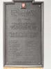 Essex County Constabulary WW1 bronze plaque