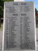Names from WW1 and WW2
