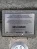 Renovation Plaque from 2003