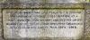 Main inscription for WW1 (front face)