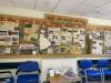 Display of Canadian hospital history in waiting room