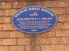 Heritage plaque commemorating Jack Cornwell
