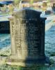 The headstone