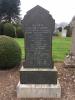 Granite family gravestone