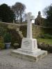 Stone cross in churchyard