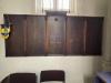 Wooden board in five parts, showing St Dunstan and All Saints Roll of Honour