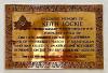 Brass Plaque