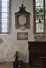 Peakirk WW1 tablet in situ at centre