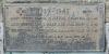 The WW2 plaque