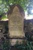 Granite family gravestone