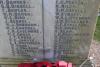 New Bradwell WW1 names, lower part