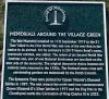 Interpretative sign near the Memorial