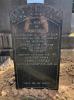 Granite family gravestone