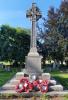 Front view of the cross