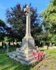 The cross in bright sunshine