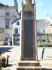 Large cenotaph with bronze plaques on each side