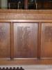 Wooden panels inscribed with names 