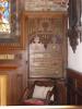 Wooden panels inscribed with names 