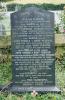  The headstone
